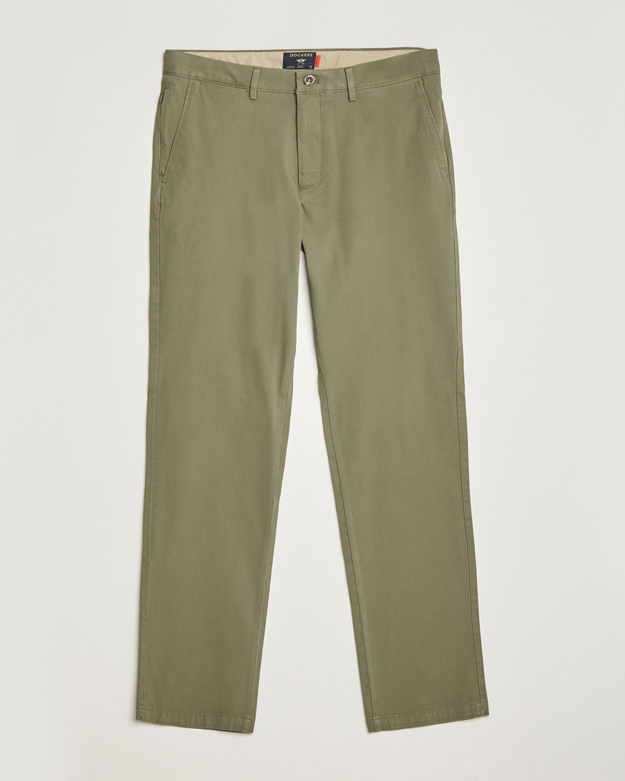Dockers Cotton Slim Chino Camo – Grønn