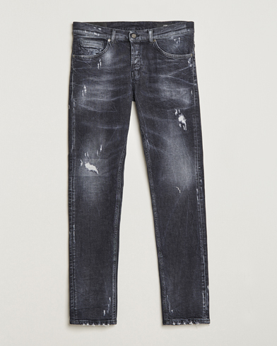 Herre | Svarte jeans | Dondup | George Destroyed Jeans Vintage Black