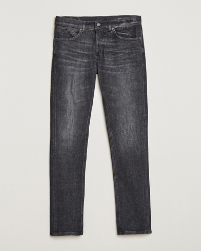 Herre | Svarte jeans | Dondup | George Destroyed Jeans Vintage Black