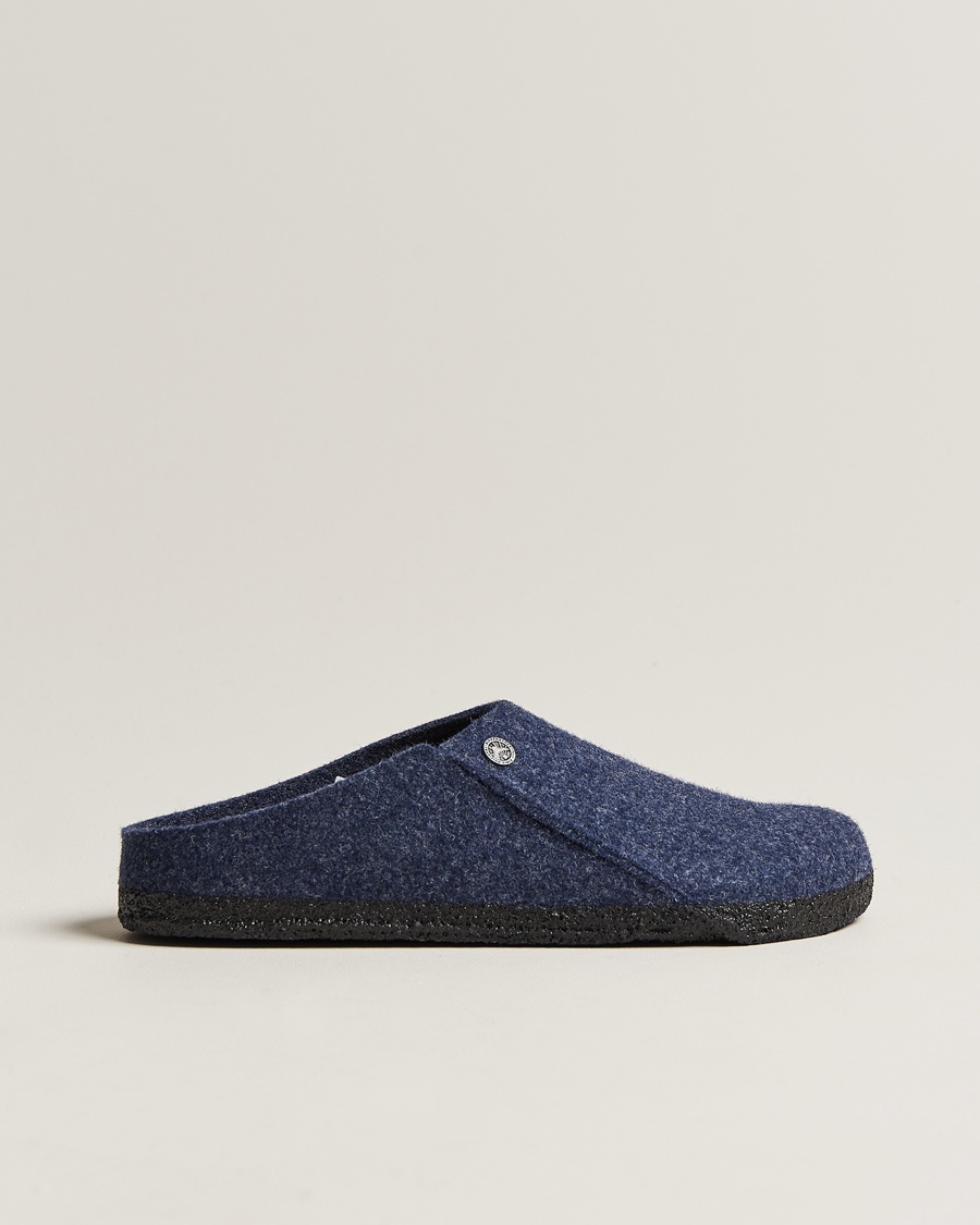 BIRKENSTOCK Zermatt Wool Felt Dark Blue – Blå