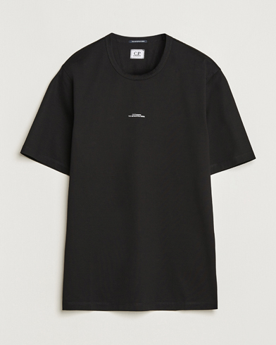 Herre | C.P. Company | C.P. Company | Metropolis Mercerized Jersey T-Shirts Black