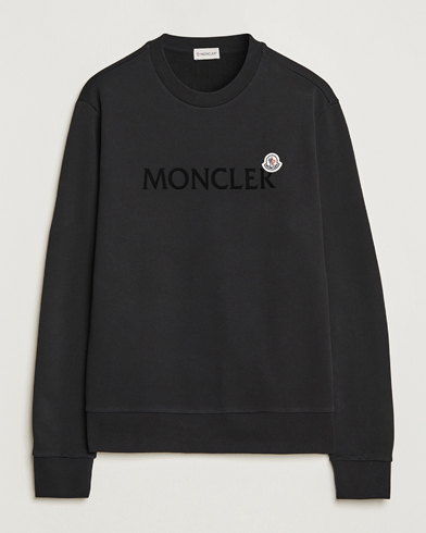 Herre | Sweatshirts | Moncler | Lettering Logo Sweatshirt Black