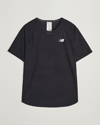 Herre | New Balance Running | New Balance Running | Q Speed Jacquard T-Shirt Black