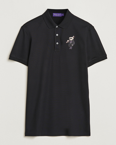 Herre | Ralph Lauren Purple Label | Ralph Lauren Purple Label | Ski Bear Polo Black