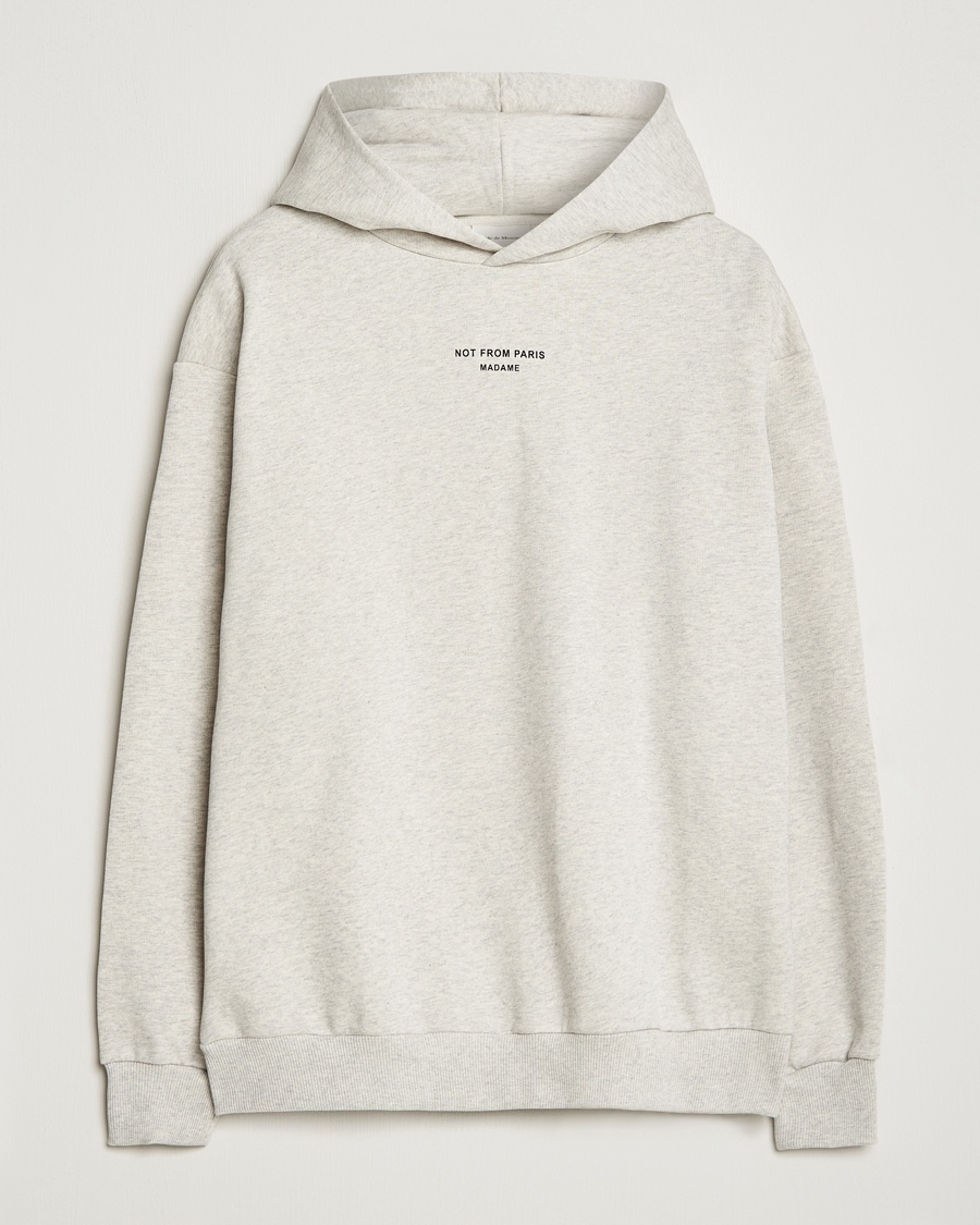 Herre | Drôle de Monsieur | Drôle de Monsieur | Classic NFPM Hoodie Light Grey