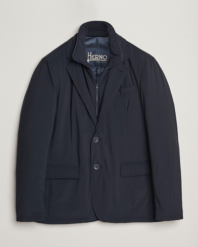 Herre | Dressede jakker | Herno | Nylon City Blazer Navy