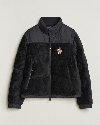 Herre | Luxury Brands | Moncler Grenoble | Graniers Velvet Down Jacket Black