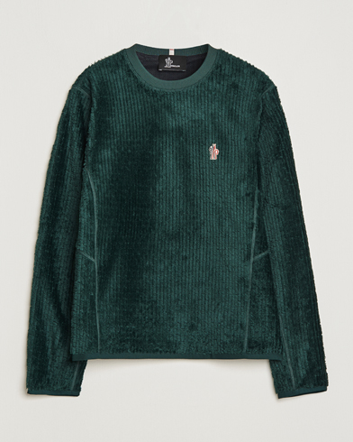 Herre | Active | Moncler Grenoble | Fluffy Sweatshirt Green