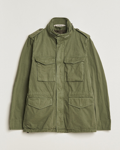 Herre | Italian Department | Aspesi | Lined Cotton Field Jacket Military