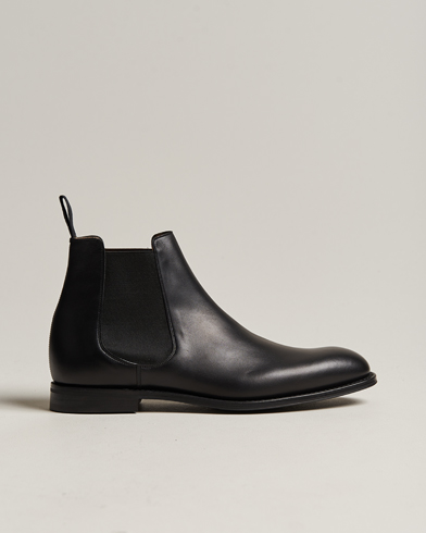 Herre | Svarte støvler | Church's | Amberley Chelsea Boots Black Calf