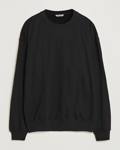 Herre | Luxury Brands | Auralee | High Gauge Sweatshirt Black