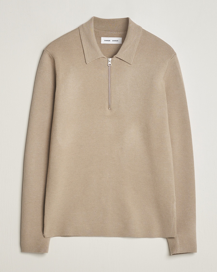 Herre | Half-zip | Samsøe Samsøe | Guna Half Zip Pure Cashmere