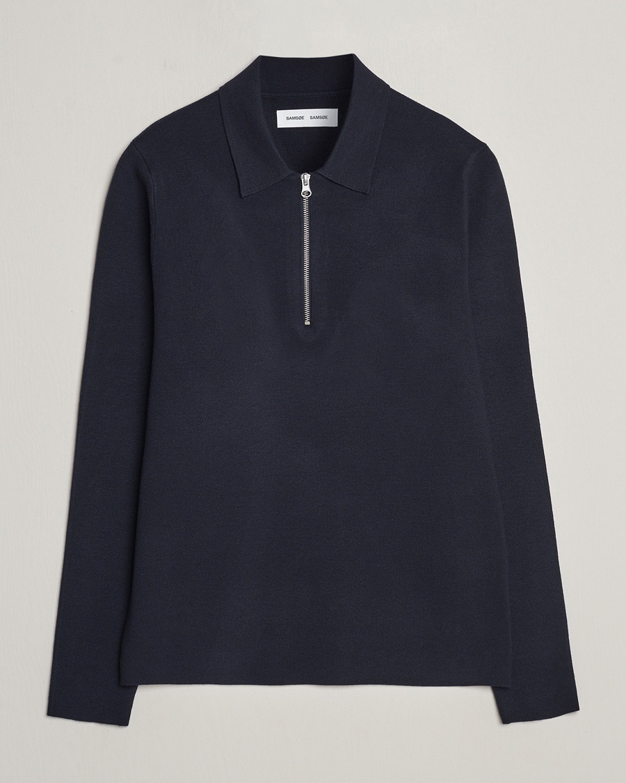 Herre | Samsøe Samsøe | Samsøe Samsøe | Guna Half Zip Sky Captain