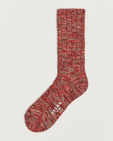 Herre |  | Falke | Brooklyn Cotton Sock Red Flesh
