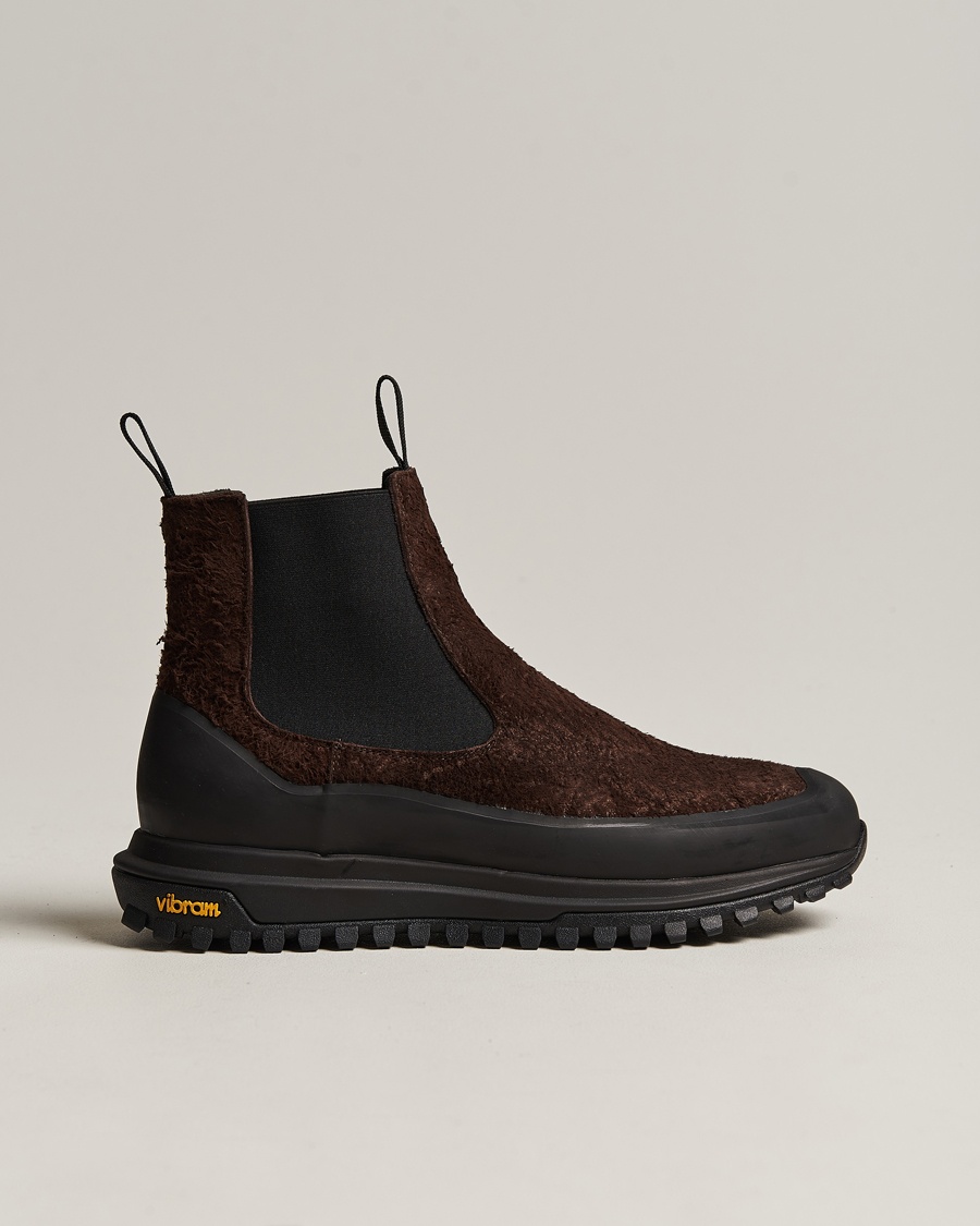 Herre | Diemme | Diemme | Ramon Vibram Sole Chelsea Boot Oak Brown Suede