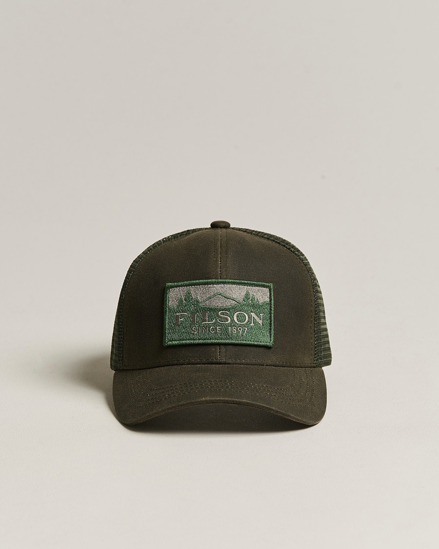 Herre | Assesoarer | Filson | Logger Mesh Cap Otter Green