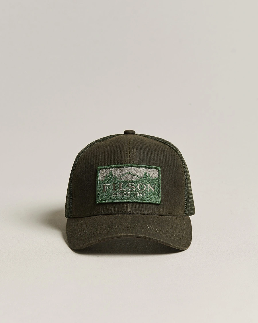 Filson Logger Mesh Cap Otter Green – Grønn