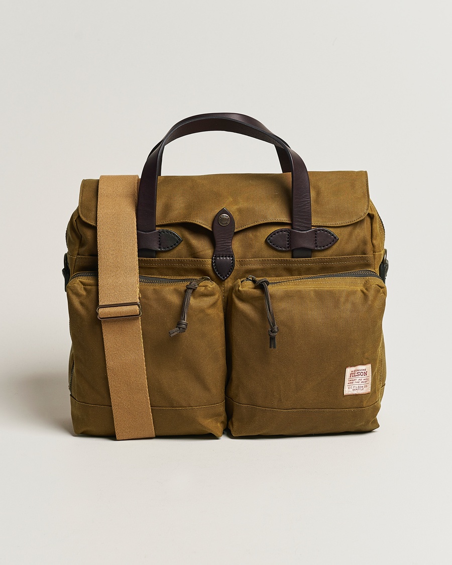 Herre | Filson | Filson | 24-Hour Tin Briefcase Dark Tan