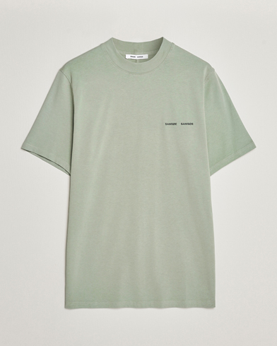 Herre | Kortermede t-shirts | Samsøe & Samsøe | Norsbro Crew Neck T-Shirt Iceberg Green