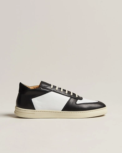 Herre | C.QP | C.QP | Cingo Leather Sneaker Black/White