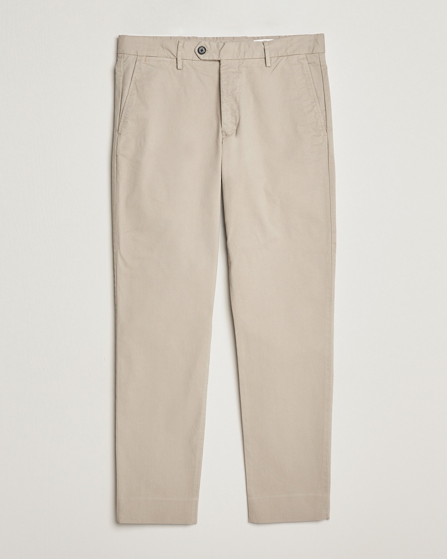  Wilhelm Regular Fit Stretch Chinos Fog
