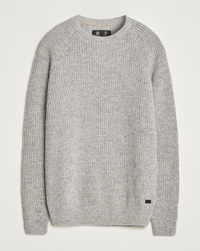 Herre |  | Barbour Lifestyle | Horseford Knitted Crewneck Stone