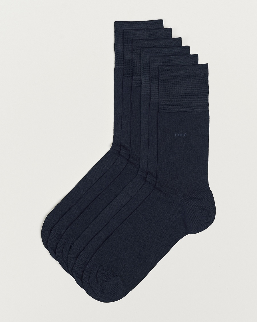 Herre | CDLP | CDLP | 6-Pack Cotton Socks Navy