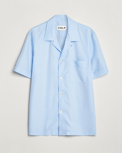 Herre | 60% salg | CDLP | Short Sleeve Pyjama Shirt Sky Blue
