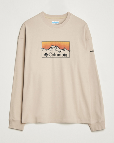 Herre | Langermede t-shirts | Columbia | Duxbery Relaxed Long Sleeve T-Shirt Ancient Fossil