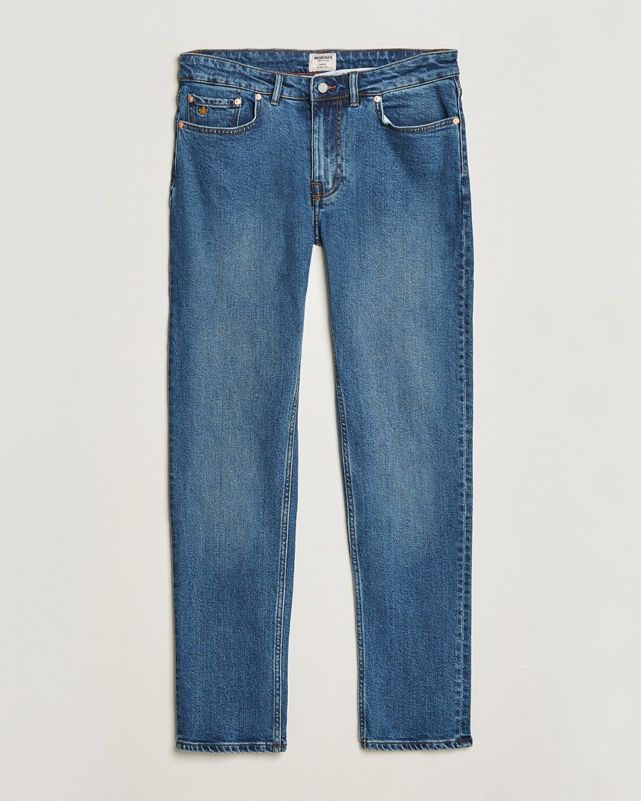 Morris James Jeans Two Year Wash – Blå