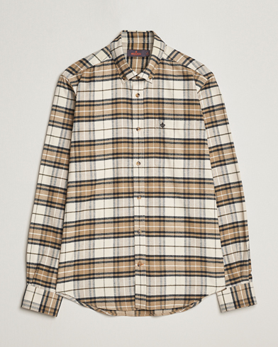 Herre | Casual | Morris | Flanell Big Check Shirt Off White