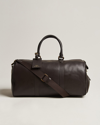 Herre |  | Polo Ralph Lauren | Leather Duffle Bag  Dark Brown