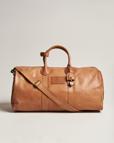 Herre |  | Polo Ralph Lauren | Leather Duffle Bag  Tan