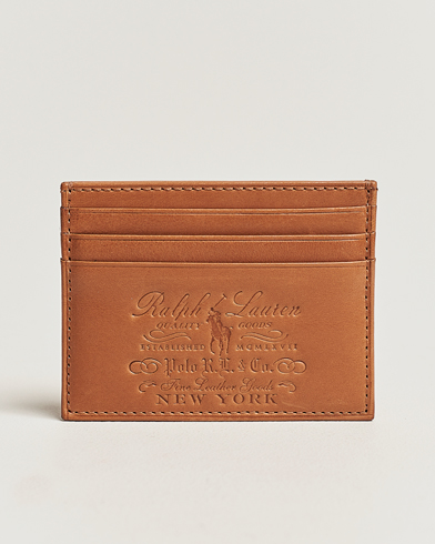 Herre |  | Polo Ralph Lauren | Heritage Leather Credit Card Holder Tan