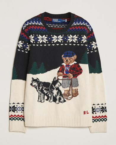 Herre |  | Polo Ralph Lauren | Wool Snowflake Sweater Multi