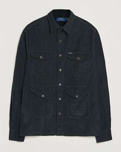 Herre | Skjortejakke | Polo Ralph Lauren | Corduroy Pocket Overshirt Black