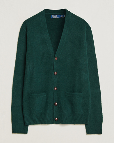 Herre | World of Ralph Lauren | Polo Ralph Lauren | Wool/Cashmere Cardigan Hunt Club Green