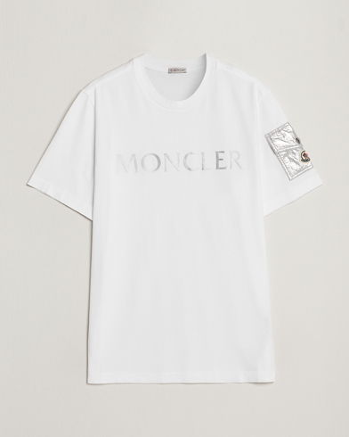Herre |  | Moncler | Sleeve Pocket T-shirt White