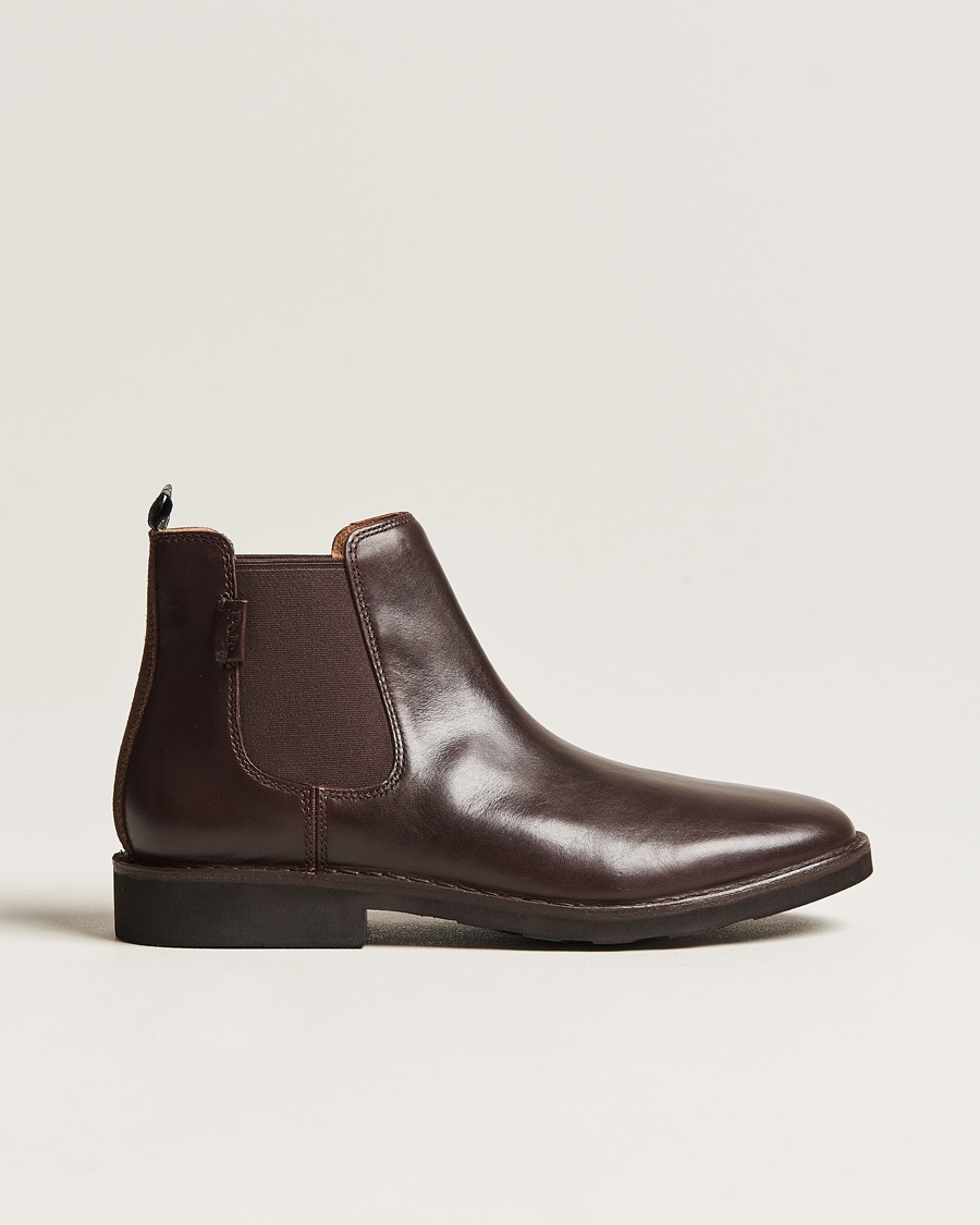 Polo Ralph Lauren Talan Chelsea Boot Dark Brown Calf – Brun