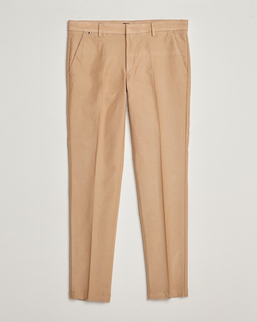 Herre | | BOSS BLACK | Kaito1 Structured Chinos Medium Beige