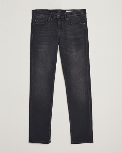 Herre | Svarte jeans | BOSS ORANGE | Delaware Stretch Jeans Washed Black