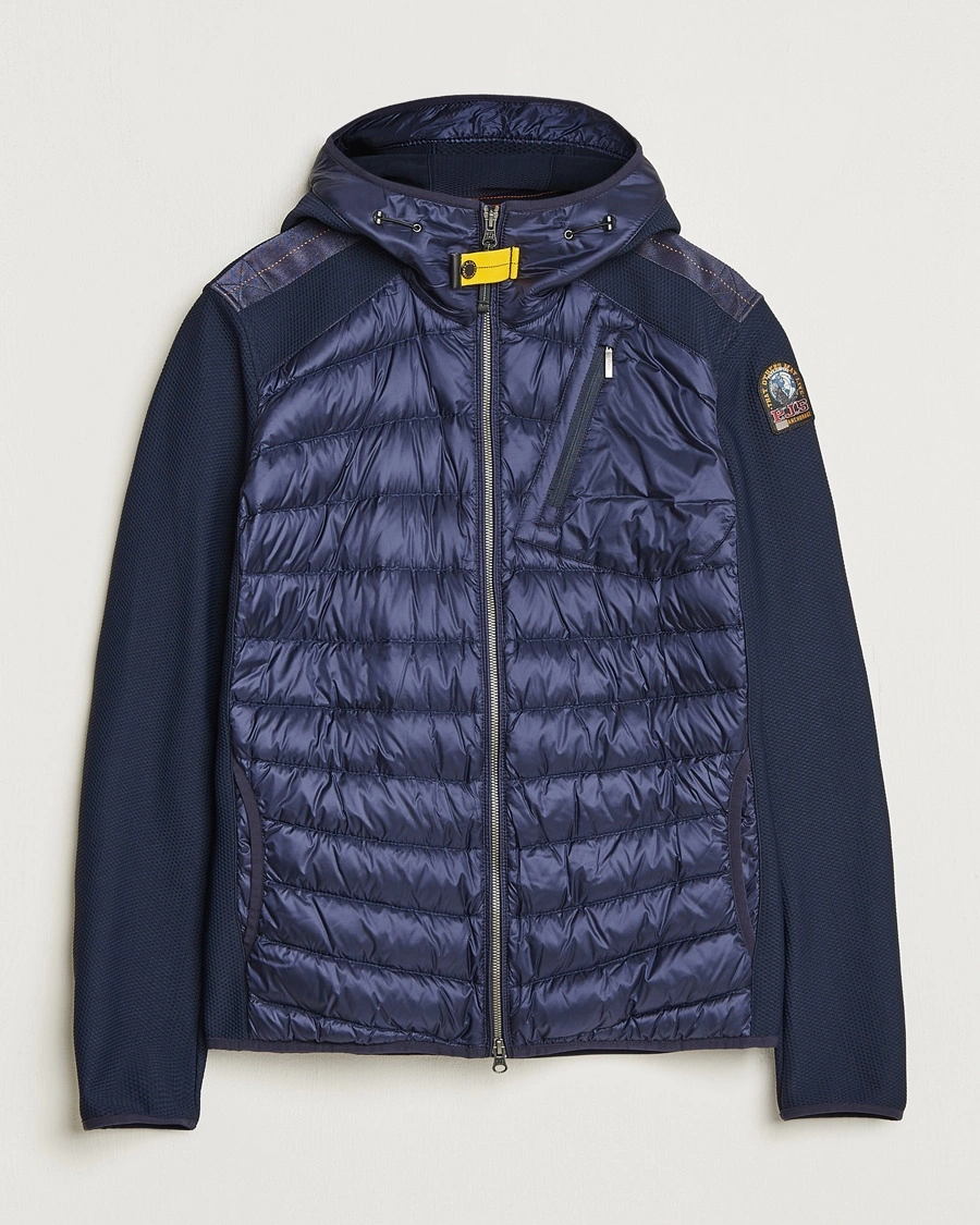 Herre |  | Parajumpers | Nolan Down Hybrid Hooded Jacket Navy