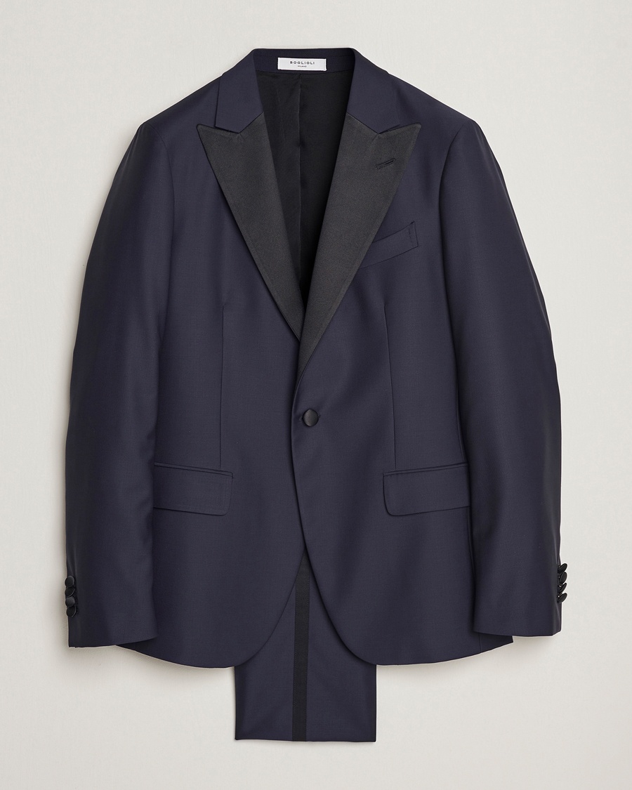 Herre | Feir nyttår med stil | Boglioli | Milano Single Breasted Tuxedo Navy