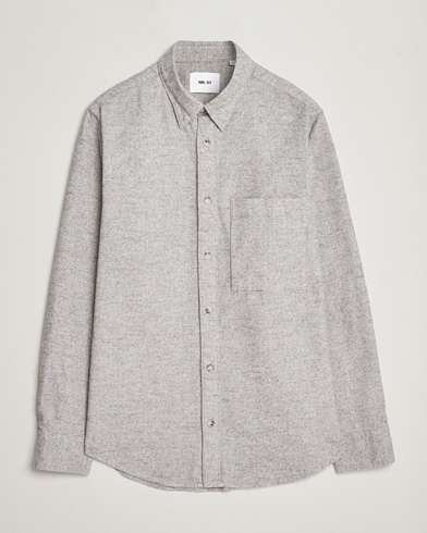 Herre | Flanellskjorter | NN07 | Cohen Brushed Flannel Shirt Black Multi