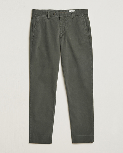 Herre | Wardrobe basics | NN07 | Wilhelm Regular Fit Stretch Chinos Dark Green