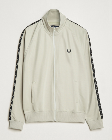 Herre |  | Fred Perry | Taped Track Jacket Light Oyster