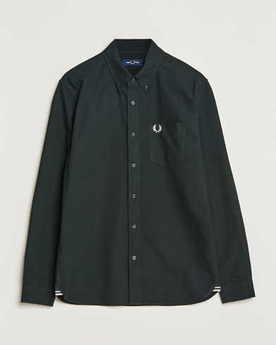 Herre | Fred Perry | Fred Perry | Oxford Shirt Night Green