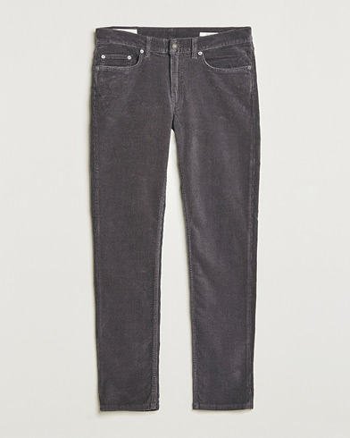 Herre | Cordfløyelsbukser | GANT | Cord 5-Pocket Jeans Antracite