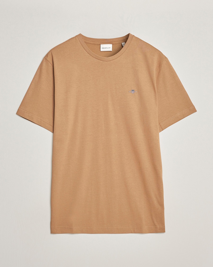 Herre | | GANT | The Original T-shirt Warm Khaki