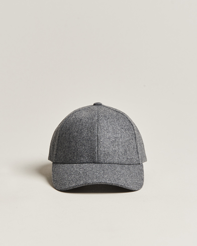 Herre |  | Varsity Headwear | Flannel Baseball Cap Granite Grey